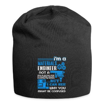 Materials Engineer I'm A Materials Engineer - Jersey Beanie - black - Front