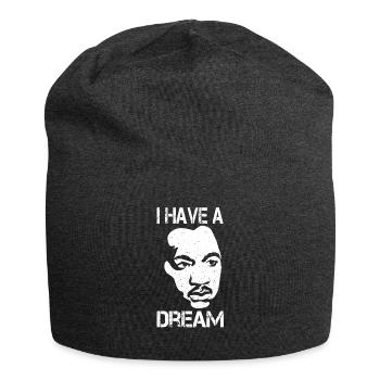 Martin Luther King - Jersey Beanie - charcoal grey - Front