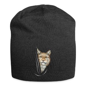 Cadeau d'amant de lynx lynx lynx - Bonnet en jersey - charbon - Devant