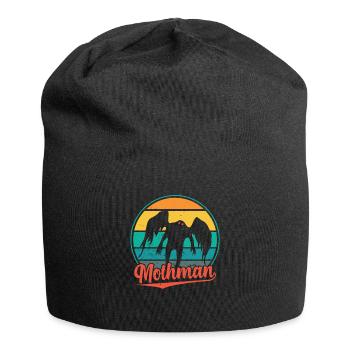 Mothman with moth - Jersey Beanie - black - Front