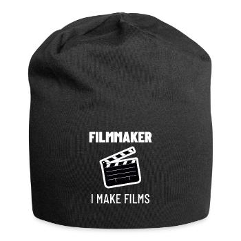 Cinéaste Vidéaste Cinéaste Cinéma TV Cadeau - Bonnet en jersey - noir - Devant