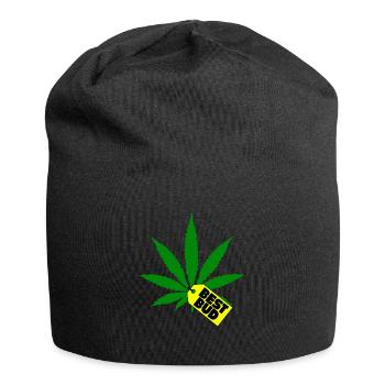 Kiffen Kiffer Gift Kiffer Accessories Kiffenset - Jersey Beanie - black - Front