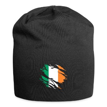 Ireland flag - Jersey Beanie - black - Front