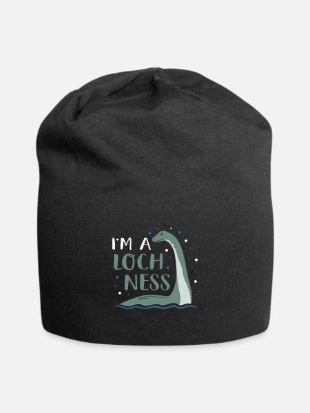 Loch Ness Monster - Jersey Beanie - black