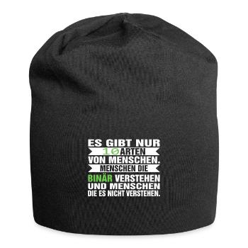 Informatik Witz Systemadministrator EDV Witz - Jersey-Beanie - Schwarz - Vorne