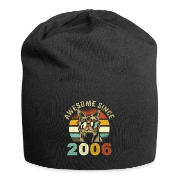 Awesome Since 2006 - Jersey-Beanie - Schwarz - Vorne