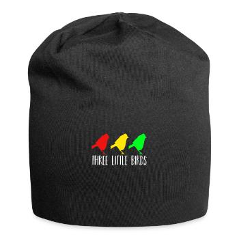 Cadeau de fan de musique reggae - Bonnet en jersey - noir - Devant