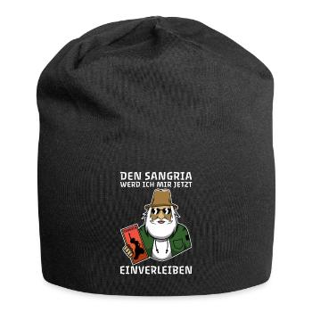 Penny Kapitän Meme – Sangria einverleiben - Jersey-Beanie - Schwarz - Vorne