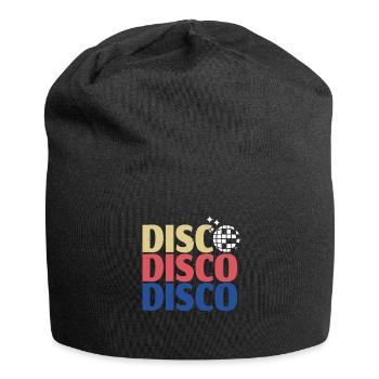 Disco - Jersey Beanie - black - Front