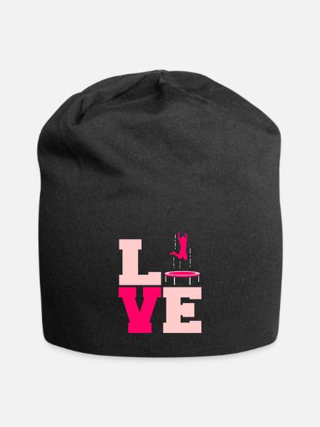 trampoline - Jersey Beanie - black
