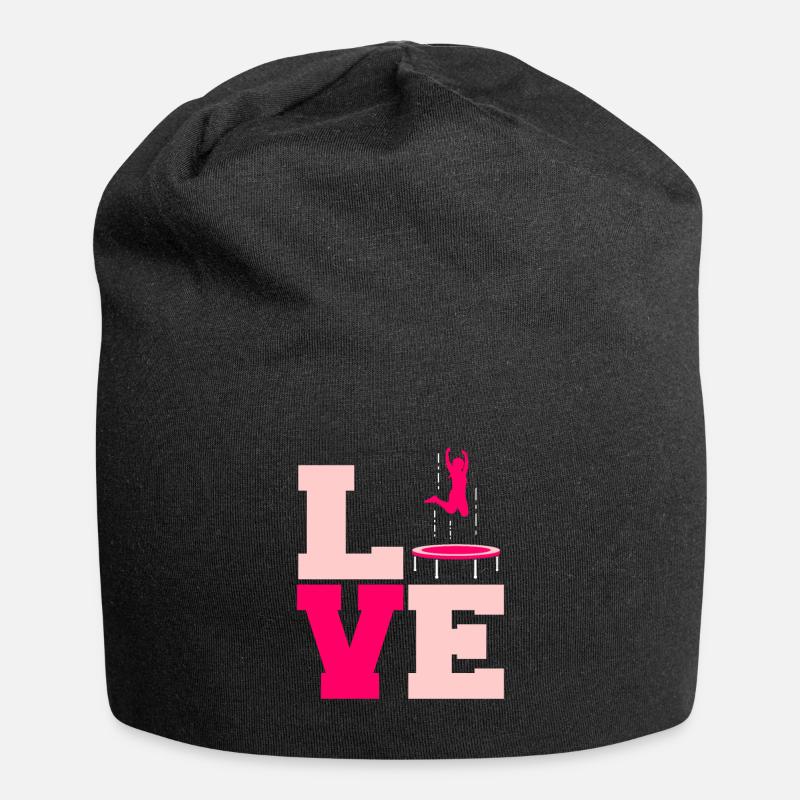 trampoline - Jersey Beanie - black