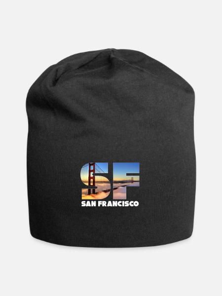 San Francisco - Jersey Beanie - black
