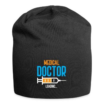 docteur, médecin, médecine, étudiant, doctorat - Bonnet en jersey - noir - Devant