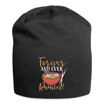 Ramen Liebe - Jersey-Beanie - Schwarz - Vorne