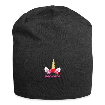 Bachata Einhorn - Jersey-Beanie - Anthrazit - Vorne