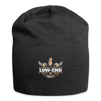 Bassiste Low End Society Bass Guitariste - Bonnet en jersey - noir - Devant