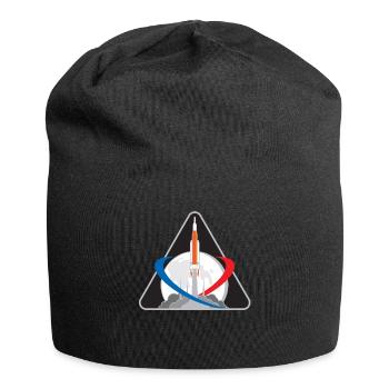 Mission d'exploration de la NASA Artemis Moon Space Rocket - Bonnet en jersey - noir - Devant