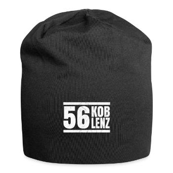 Koblenz 56 - Jersey-Beanie - Schwarz - Vorne