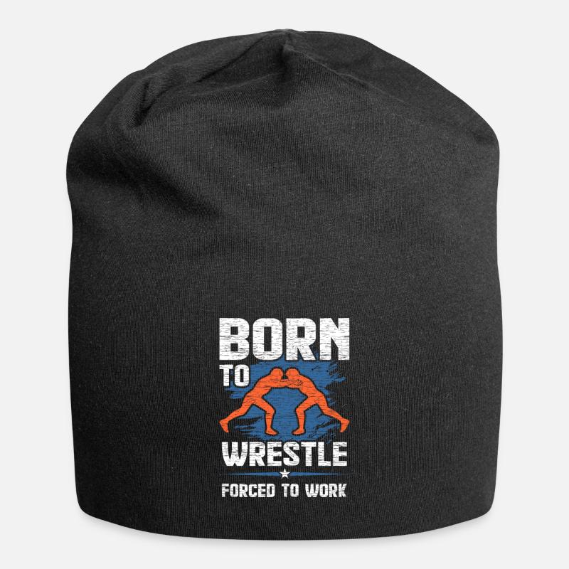 Lutte - Bonnet en jersey - noir