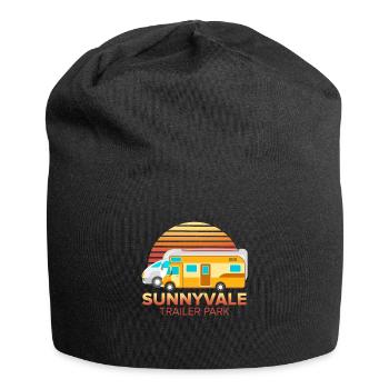 Funny design Trailer Park Sunnyvale Lovers design - Jersey Beanie - black - Front