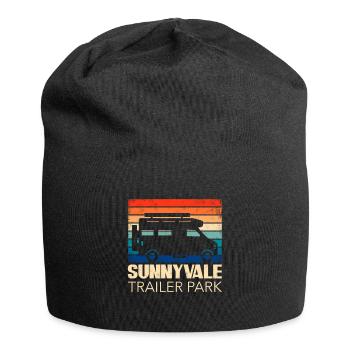 Funny design Trailer Park Sunnyvale Lovers design - Jersey Beanie - black - Front