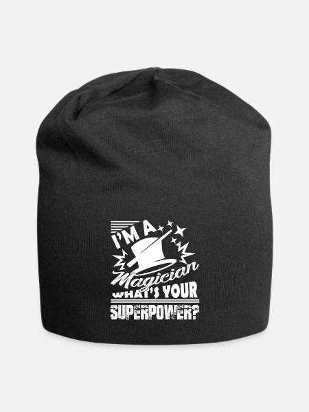 Magicien Magicien Superpuissance - Bonnet en jersey - noir