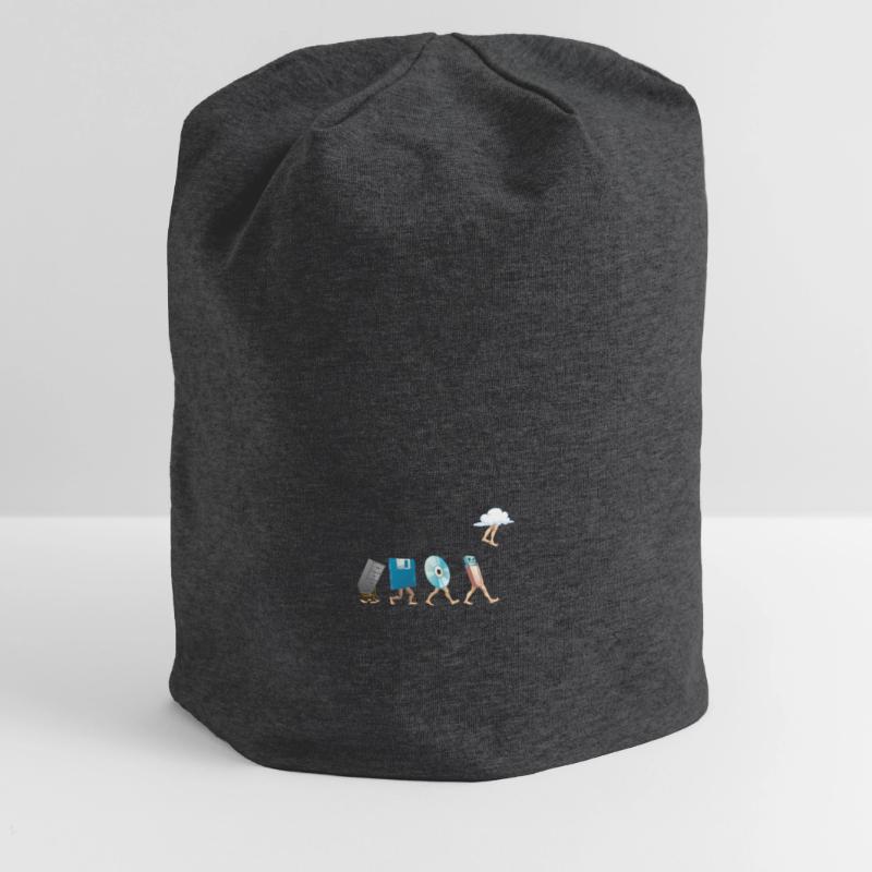 Computer engineering software floppy disk USB cloud Jersey Beanie