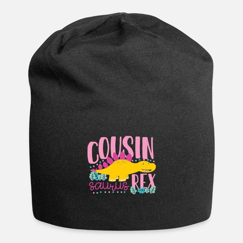 Cousine Cousin Kinder Mädchen Geschenk - Jersey-Beanie - Schwarz