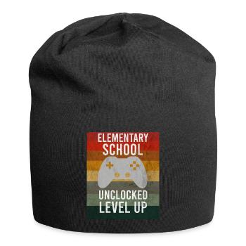 Elementary School Controller Level Up - Jersey Beanie - black - Front