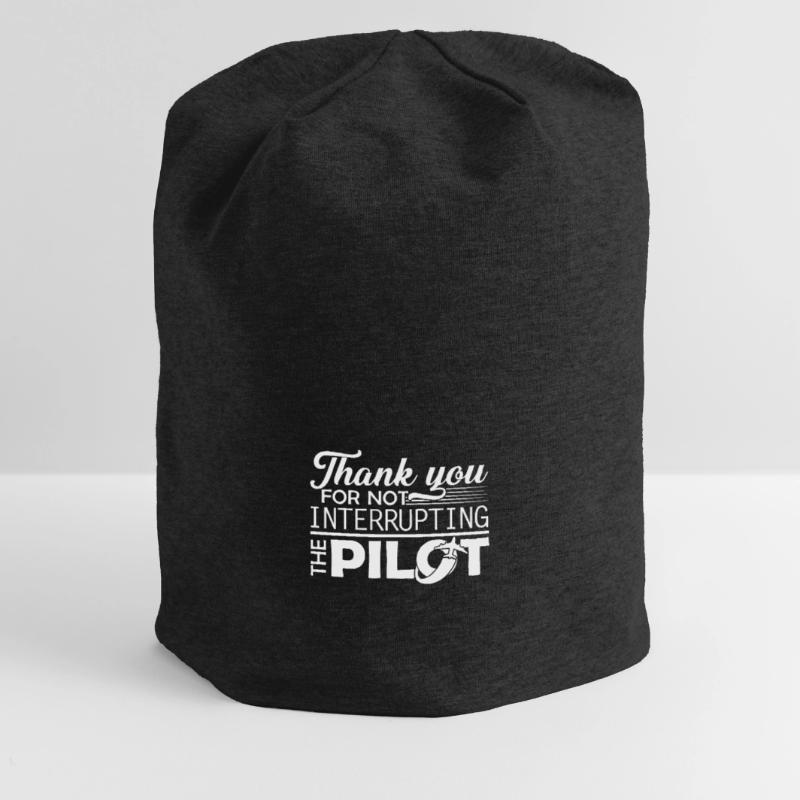 Pilot Don't Interrupt Pilot Jersey Beanie