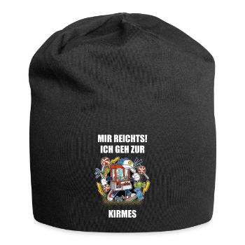 mir reichts ich gehe zur Kirmes - Schausteller - Jersey-Beanie - Schwarz - Vorne