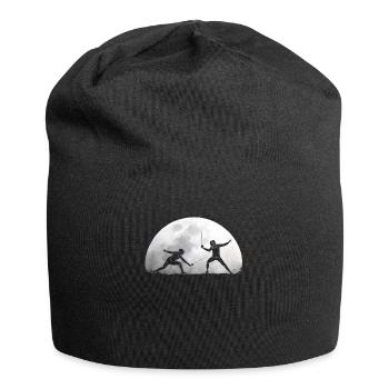 Moon fencing - Jersey Beanie - black - Front