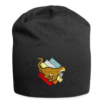 guépard - Bonnet en jersey - noir - Devant