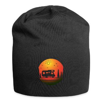 Camping-car - Bonnet en jersey - noir - Devant