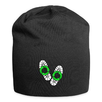Empreinte écologique - Bonnet en jersey - noir - Devant