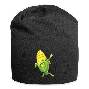 Dabbing Corn Cute Dancing Corn Gift For Corn - Jersey Beanie - black - Front