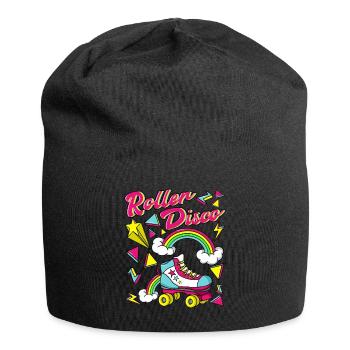 Discothèque à rouleaux - Bonnet en jersey - noir - Devant