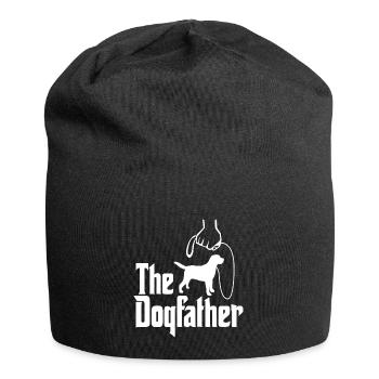 Le Dogfather Father of Labrador amoureux des chiens - Bonnet en jersey - noir - Devant