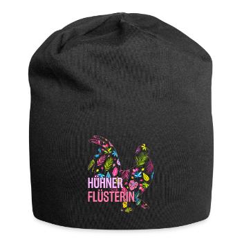 Huhn Landwirtschaft - Jersey-Beanie - Schwarz - Vorne