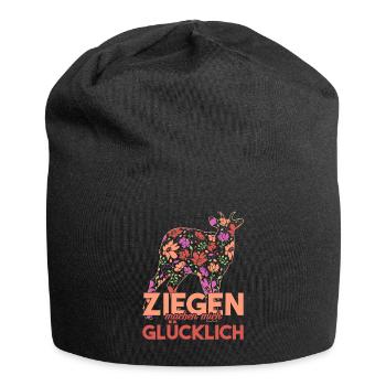 Ziege Landwirtschaft - Jersey-Beanie - Schwarz - Vorne