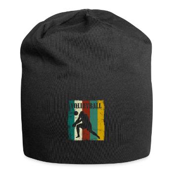 Cadeau de joueur de volley-ball t-shirt de volley-ball - Bonnet en jersey - noir - Devant