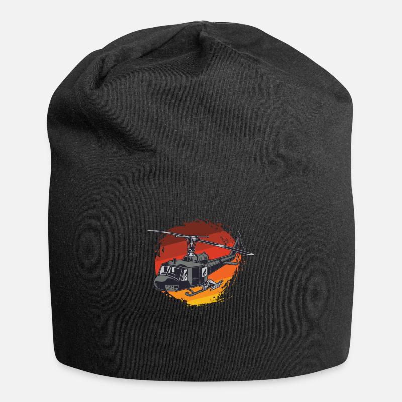 Hélicoptère avion Zeppelin Air Balloon Gift - Bonnet en jersey - noir