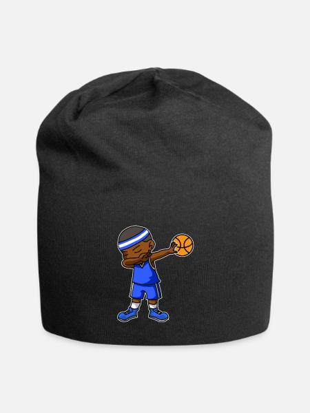 Enfants Basket-ball Dabbing Dab cadeau - Bonnet en jersey - noir