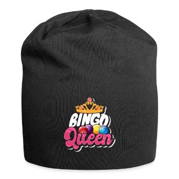 Bingo - Jersey-Beanie - Schwarz - Vorne