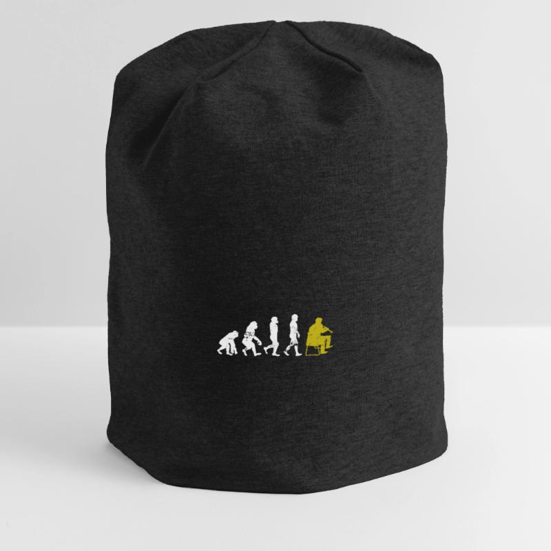 Klarinette Evolution Geschenk Jersey-Beanie