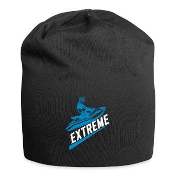 Jetski Jetski Kinder Jetski Zubehör - Jersey-Beanie - Schwarz - Vorne