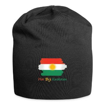Son drapeau Biji Kurdistan - Kurdes Kurdes Kurdes - Bonnet en jersey - noir - Devant