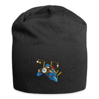 Underwater Photographer Scuba Diver Gift - Jersey Beanie - black - Front