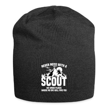 scout - Bonnet en jersey - charbon - Devant