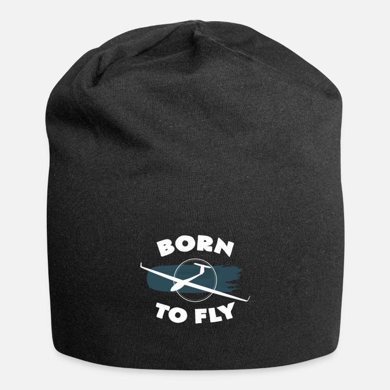 Né pour voler - Bonnet en jersey - noir